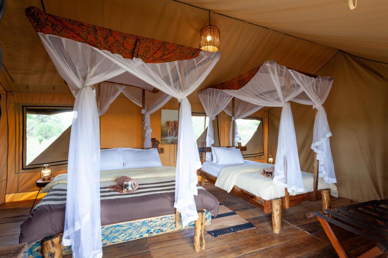 Baobab Tented Camp Kwa Kuchinia Kültér fotó
